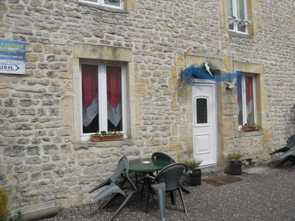 Gites de Mer Port-en-Bessin-Huppain Habitación foto