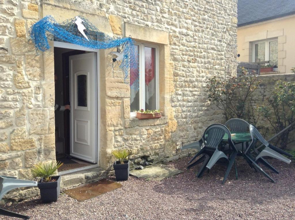 Gites de Mer Port-en-Bessin-Huppain Exterior foto